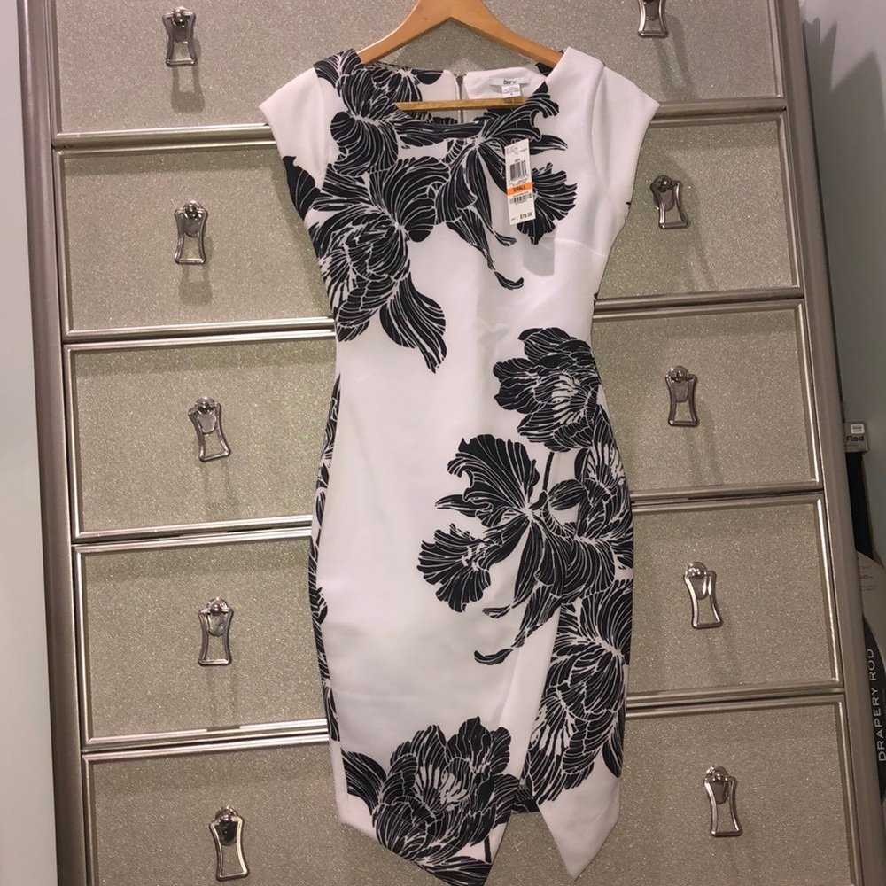BAR III Bodycon Floral Dress